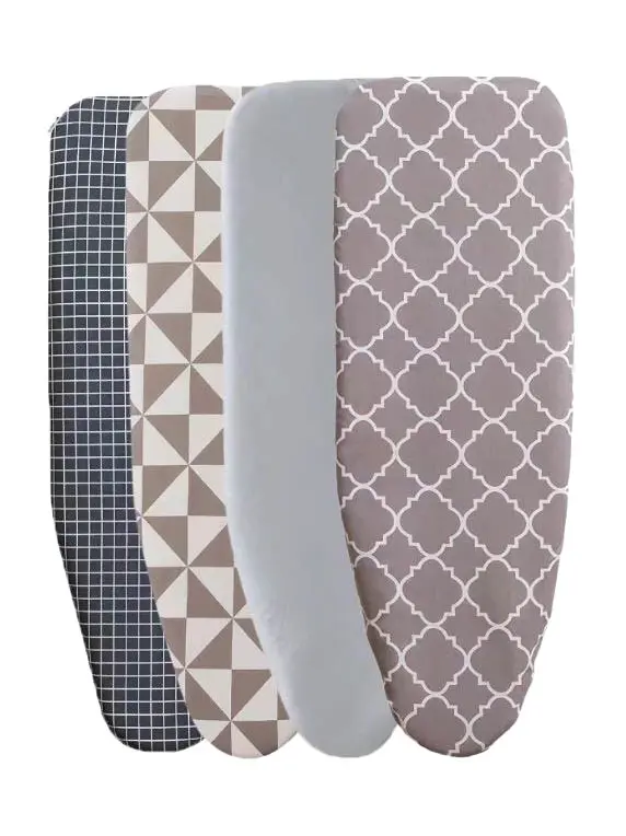 13x36in 13x38in 14x43in 15x48in Ironing Board Cover, Replacement Iron Board Cover Padding Cotton Ironing Board Covers Pad Scorch Resistant 15x48 In 38